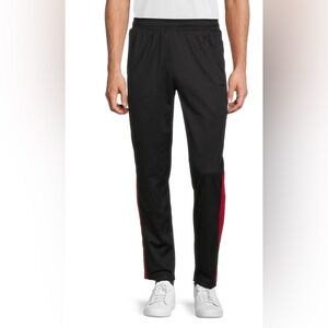Athletic Works Men’s Active Track Pants, Black, S(28-30)